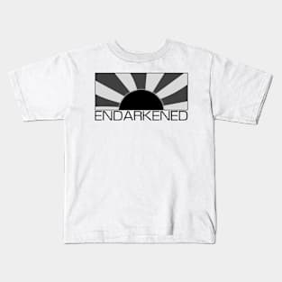 Endarkened (Black Text) Kids T-Shirt